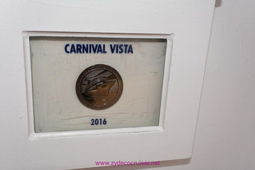 576: Carnival Vista, Trieste, Embarkation! Carnival Vista Ship Coin