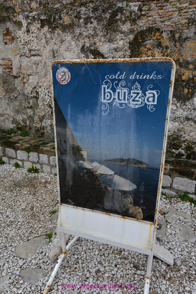 183: Carnival Vista Inaugural Voyage, Dubrovnik, Cafe Buza