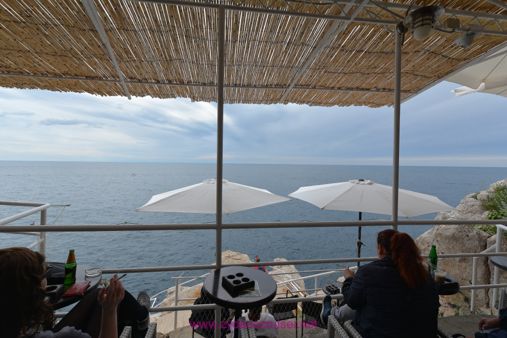 199: Carnival Vista Inaugural Voyage, Dubrovnik, Cafe Buza
