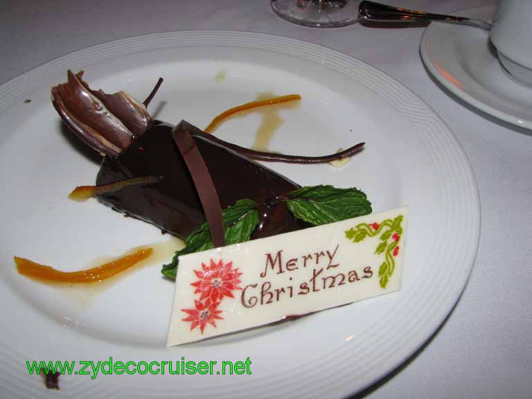 Chocolate-Orange Christmas Yule Log, NCL Spirit
