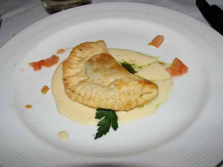 Spinach and Onion Turnover, NCL Spirit