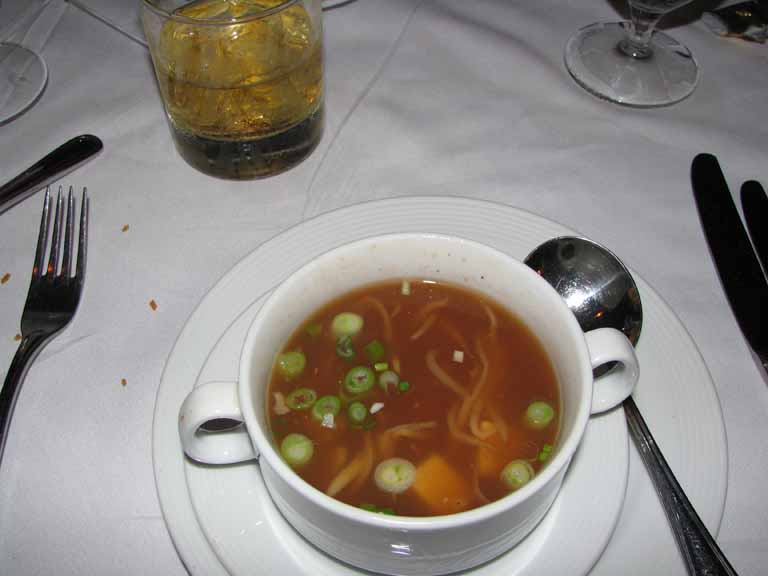 Crab Hot and Sour Soup, NCL Spirit