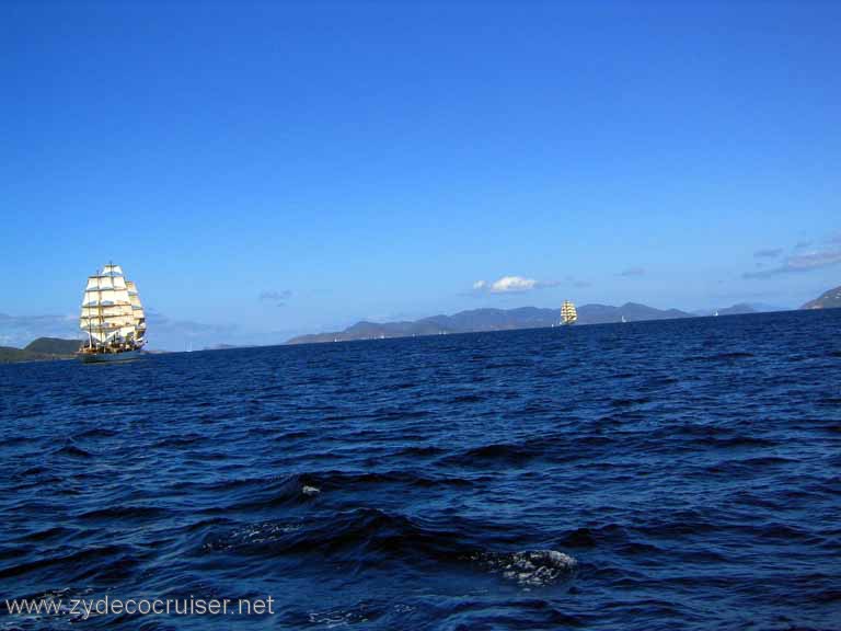 180: Sailing Yacht Arabella - British Virgin Islands - two of the Star Clippers