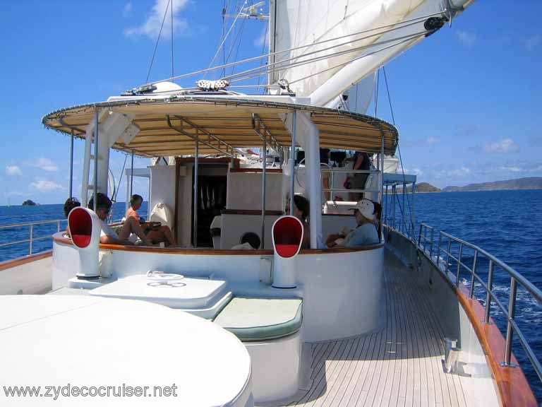 372: Sailing Yacht Arabella - British Virgin Islands - Underway for Cooper Island
