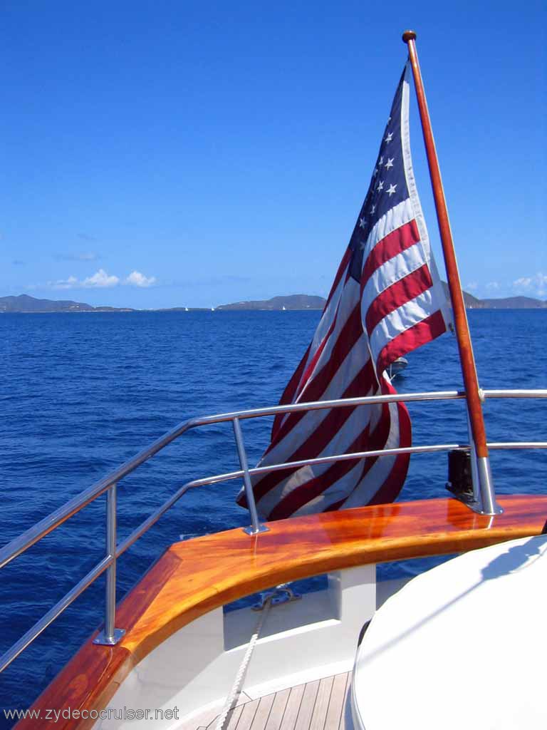 376: Sailing Yacht Arabella - British Virgin Islands - Underway for Cooper Island