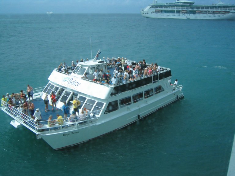 003: NCL Sun, Belize, Reef Snorkel and Banister Island, 