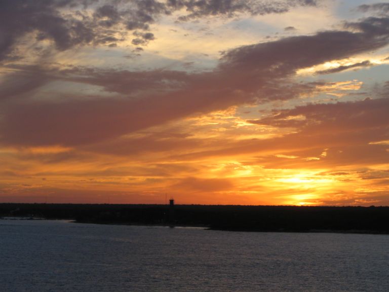 Sunset, Costa Maya 3
