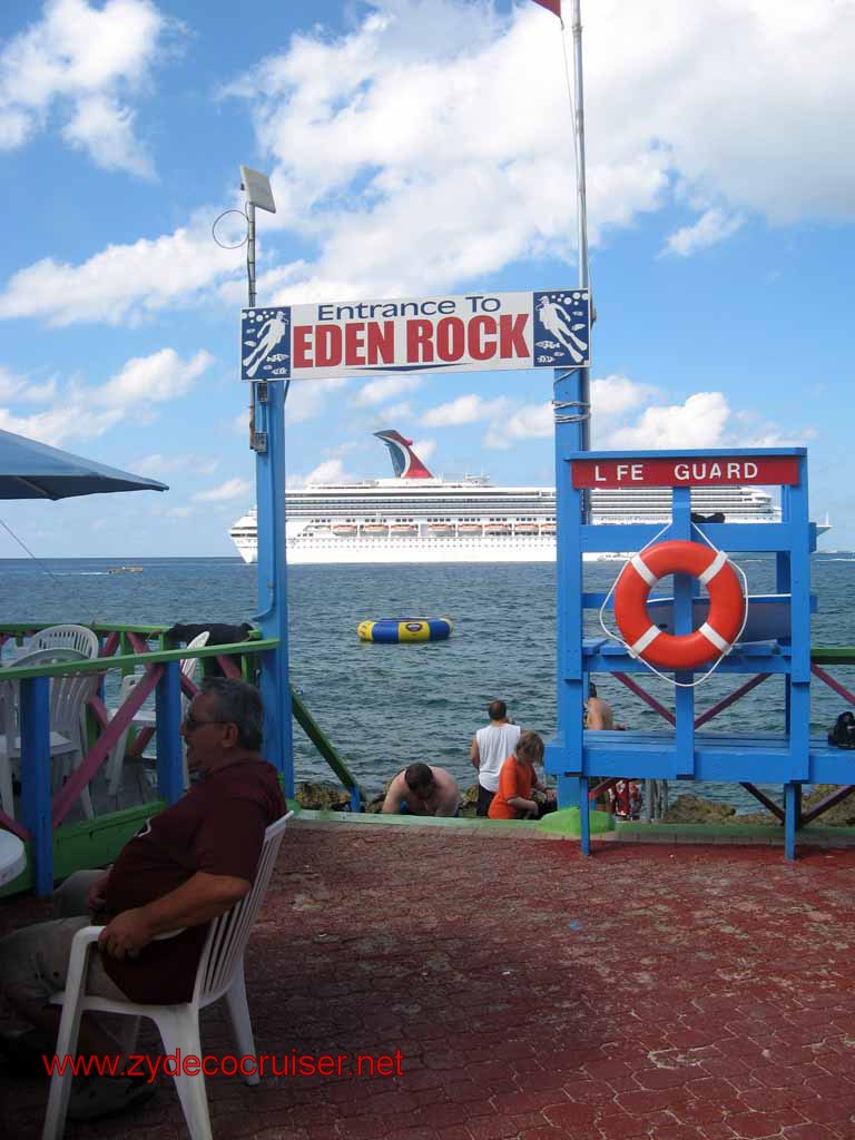 Eden Rock Entrance at Paradise Restaurant, Grand Cayman