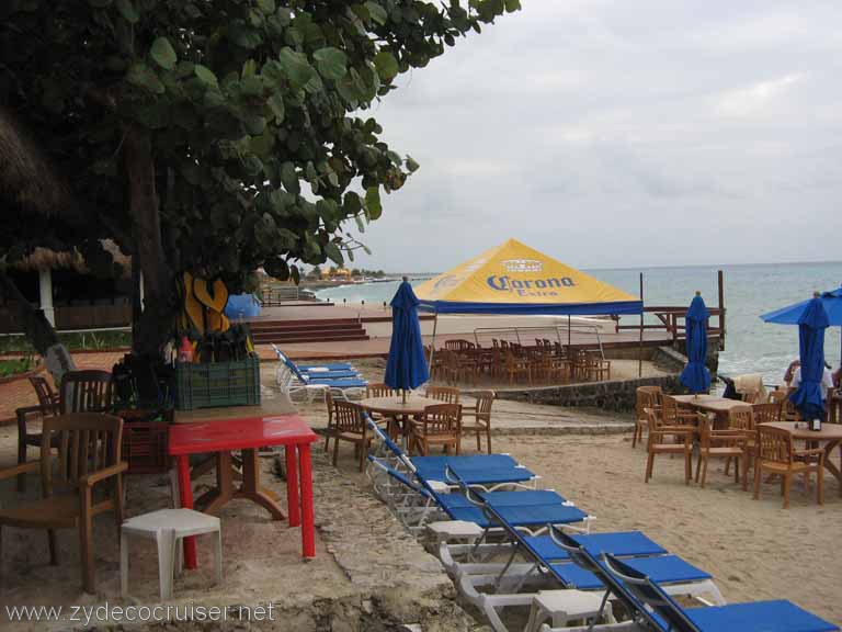 203: Carnival Conquest, Cozumel, Dzul Ha Beach Club (no mas)
