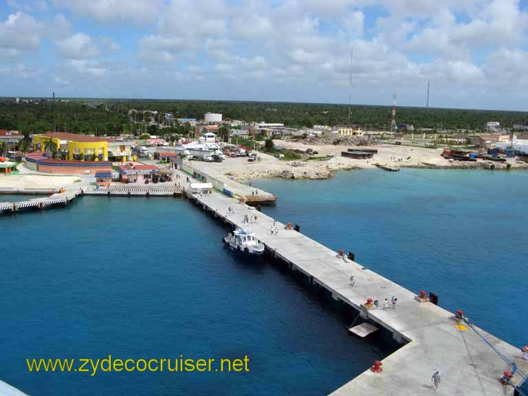 International Pier, Cozumel, zydecocruiser