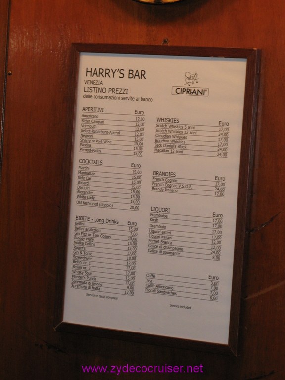 Harry's Bar Venice
