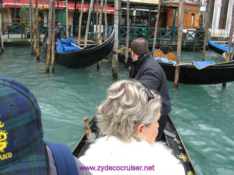 021: Riding on a Traghetto, Venice, Italy