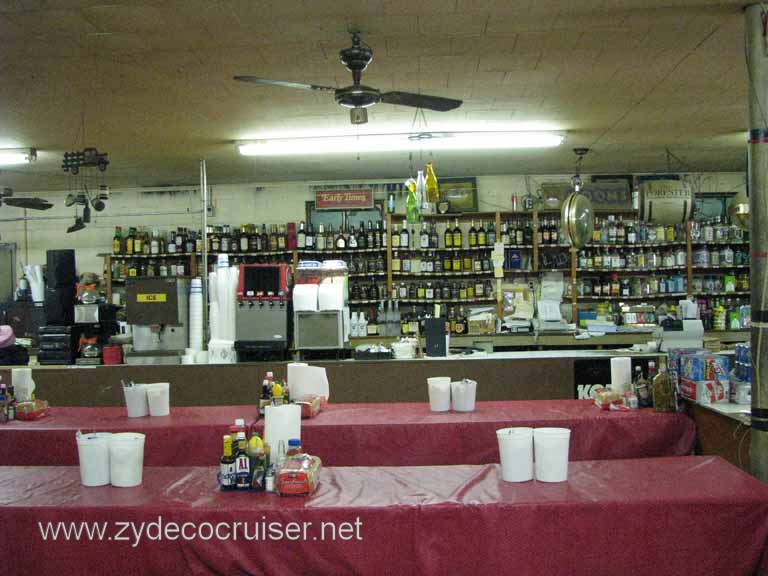 008: Moon's Grocery and Deli, Homer, LA - You buy a bottle of booze, mixers, whatever, and serve yourself