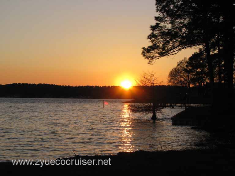 025: Sunset over Lake Claiborne, Claiborne Parish, Louisiana