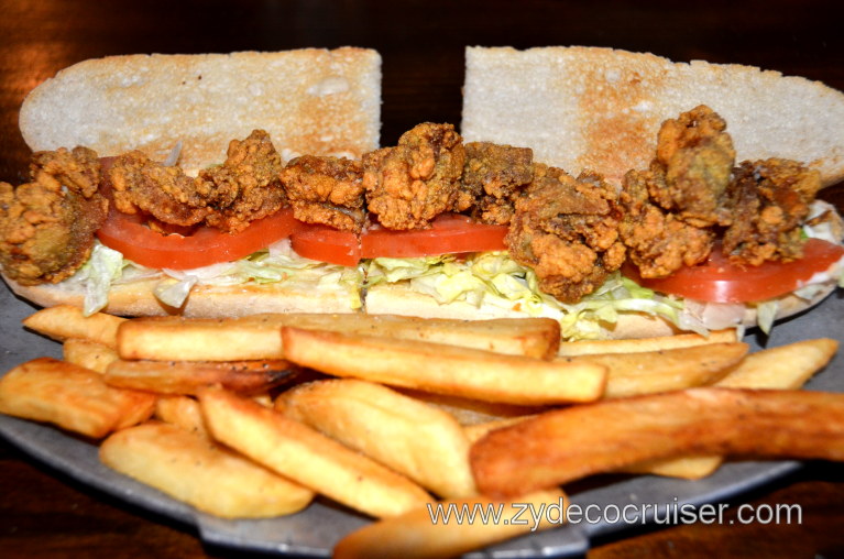 102: Baton Rouge Trip, March, 2011, Mike Anderson's Restaurant, Oyster Poboy