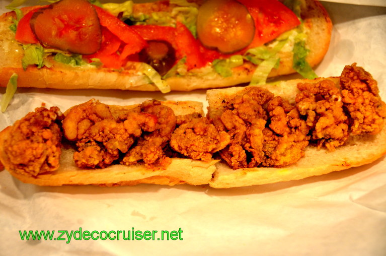 046: Baton Rouge Trip, March, 2011, Mike Anderson's Seafood, Oyster Poboy