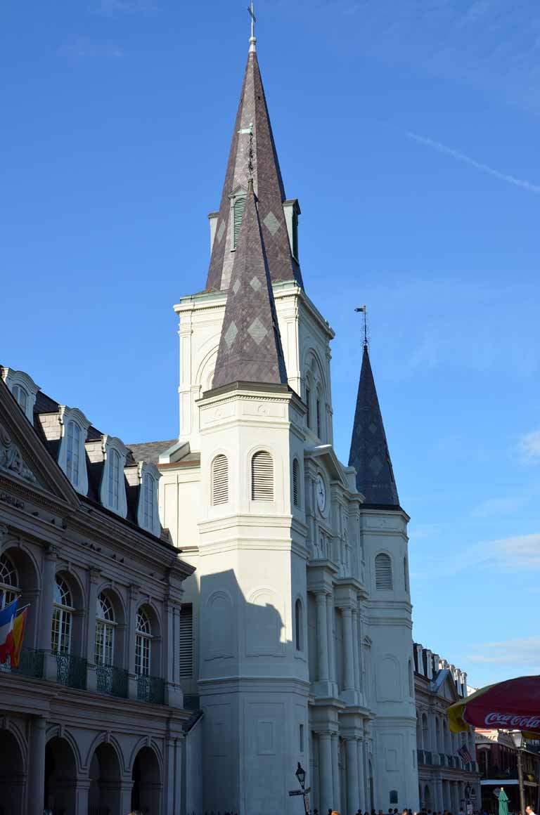 081: New Orleans, LA, November, 2010, French Quarter, St Lousi Cathedral