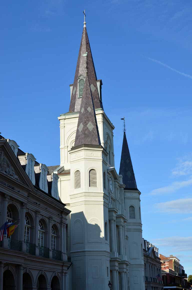 083: New Orleans, LA, November, 2010, French Quarter, St Louis Cathedral