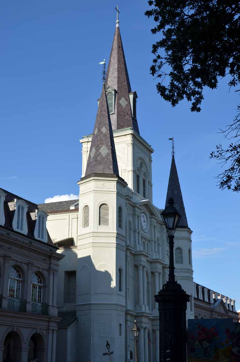 085: New Orleans, LA, November, 2010, French Quarter, St Louis Cathedral