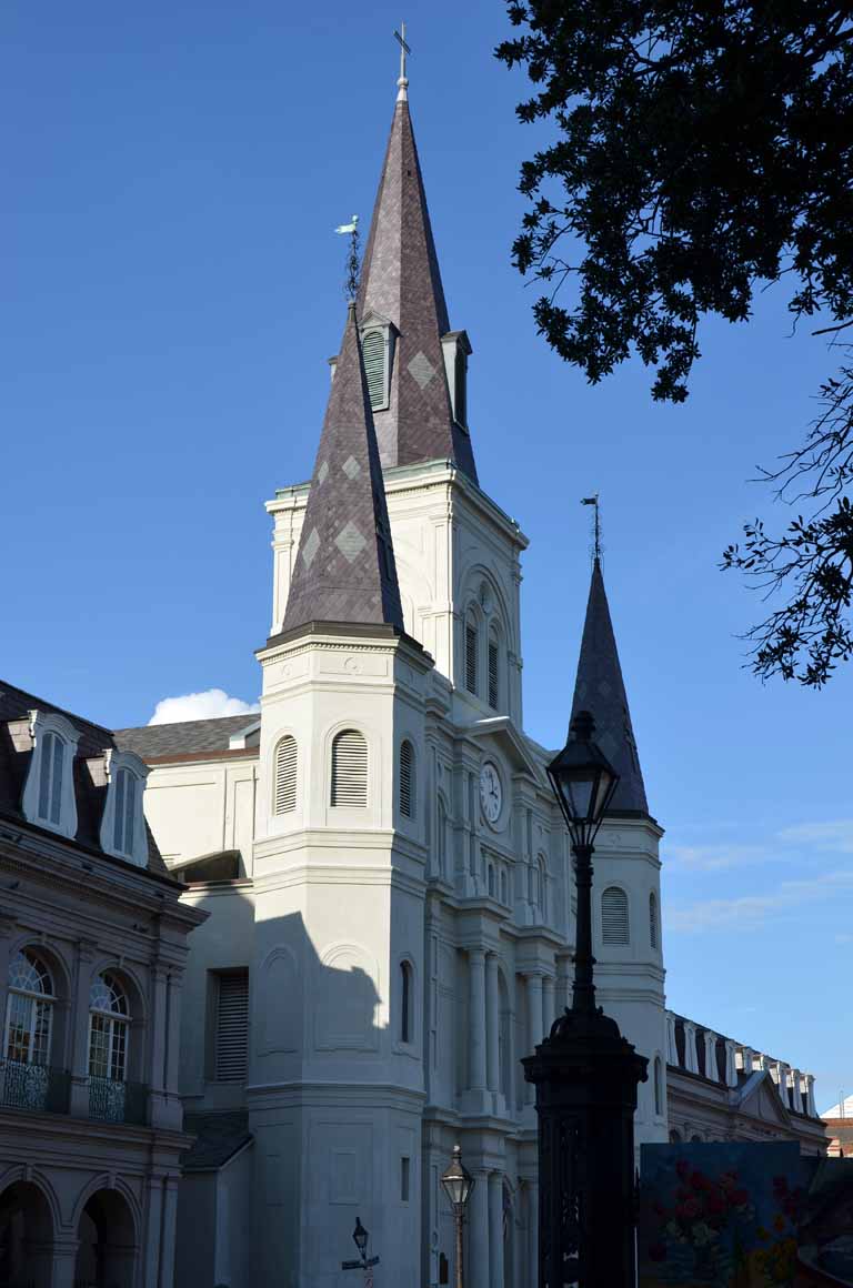 086: New Orleans, LA, November, 2010, French Quarter, St Louis Cathedral