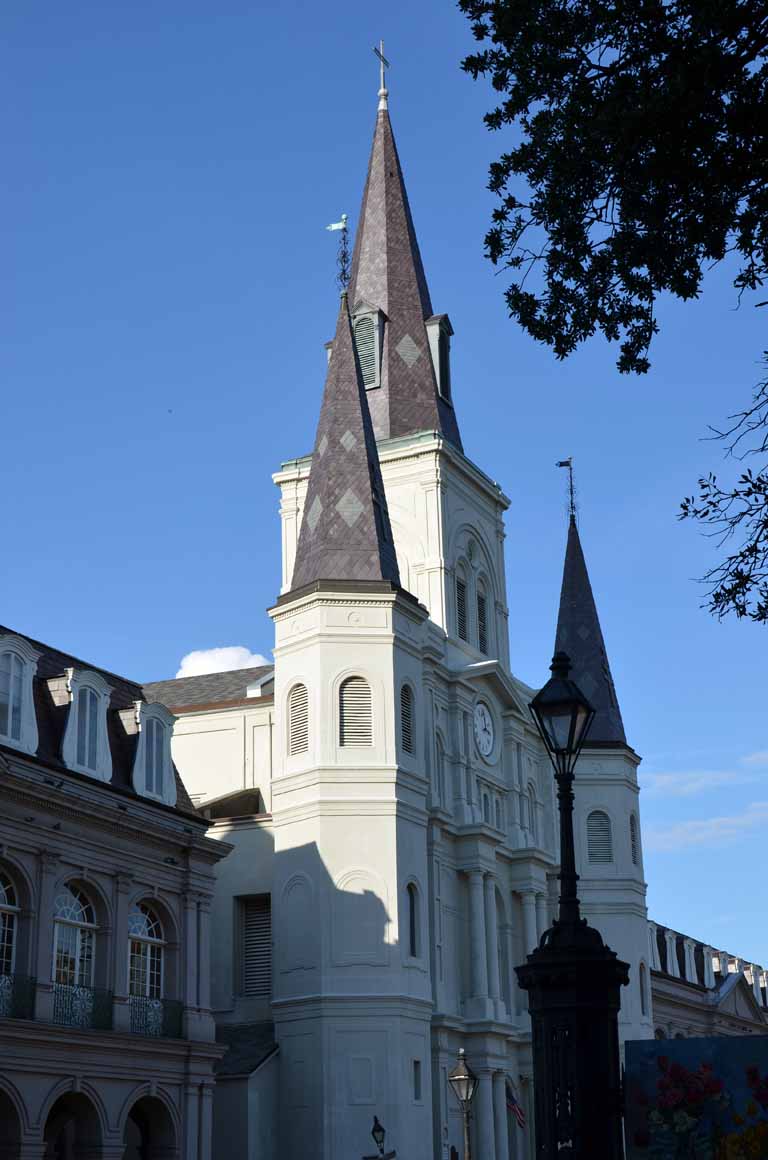 087: New Orleans, LA, November, 2010, French Quarter, St Louis Cathedral