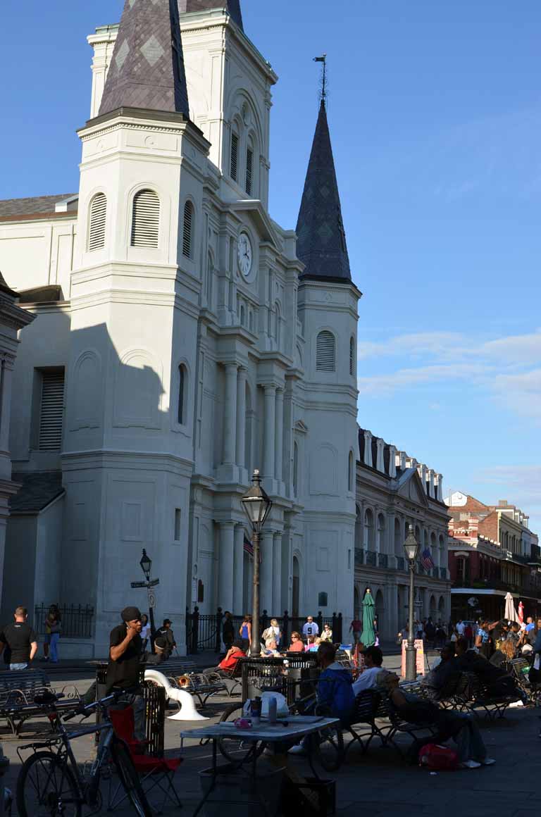 089: New Orleans, LA, November, 2010, French Quarter, St Louis Cathedral