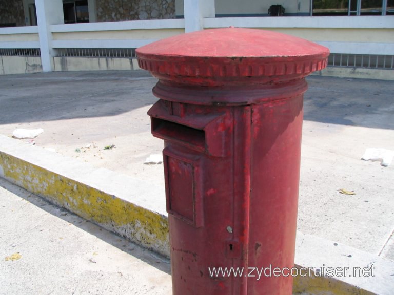 Mailbox in front of Post Office, Nassau, Bahamas