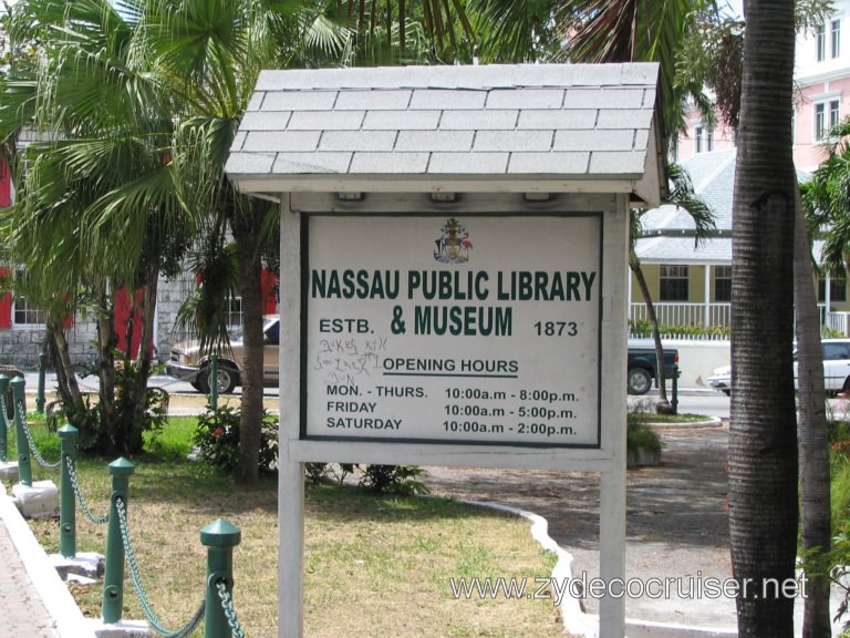 Nassau Public Library and Museum (and former jail), Nassau, Bahamas