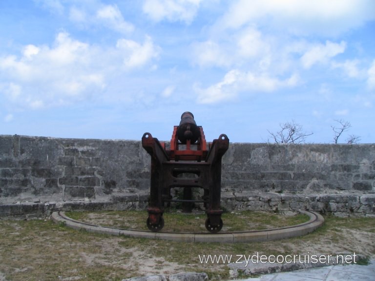 Canon, Fort Fincastle, Nassau, Bahamas