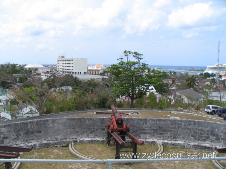 View from the top, Fort Fincastle, Nassau, Bahamas