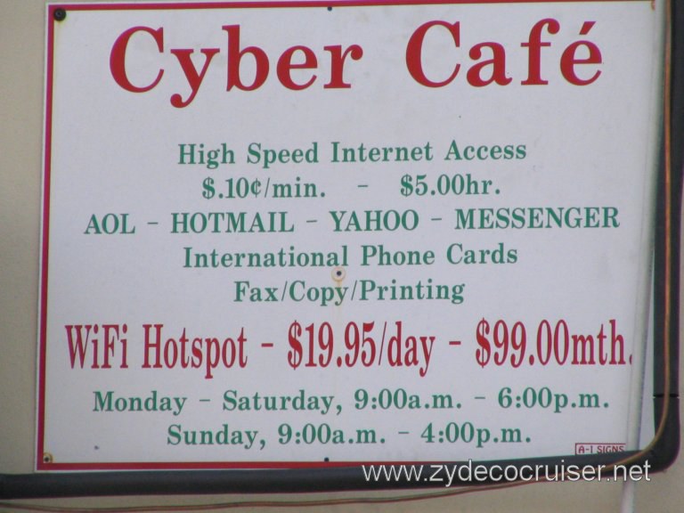 Cyber Cafe, Nassau, Bahamas