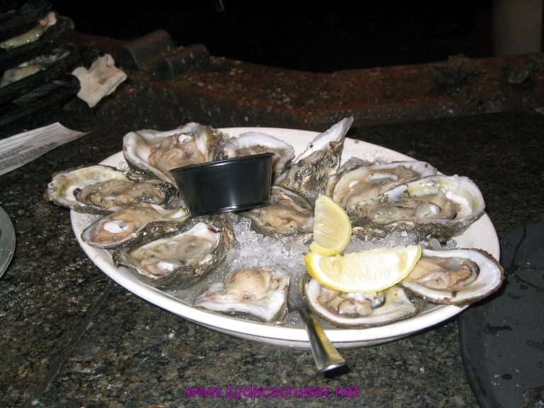 Drago's New Orleans Oysters on the half shell