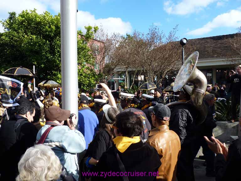 170: Treme Brass Band - Joan of Arc statue, New Orleans, LA