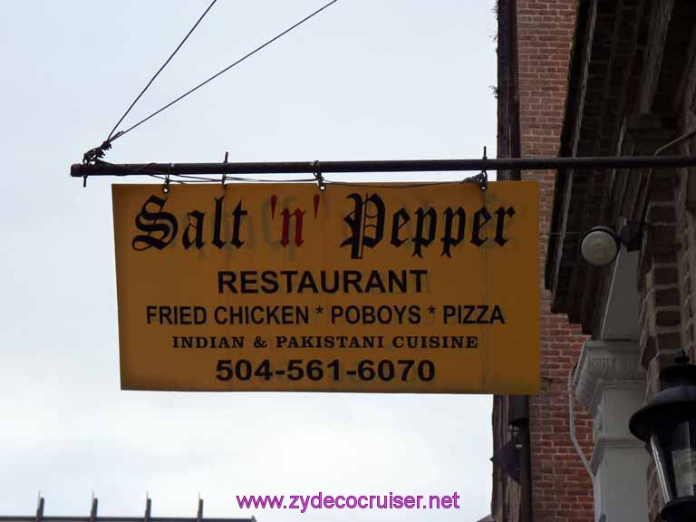 208: Salt 'n' Pepper Restaurant, New Orleans, LA - Fried Chicken, Poboys, Pizza, Indian and Pakistani Cuisine ?