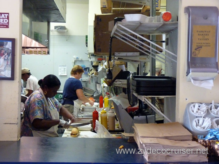 022: Parkway Bakery and Tavern, New Orleans, LA - Artists at work