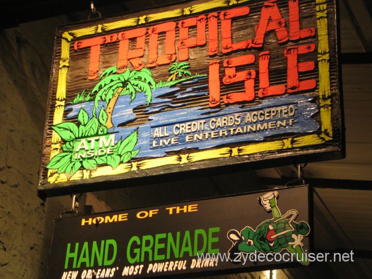 Tropical Isle, New Orleans