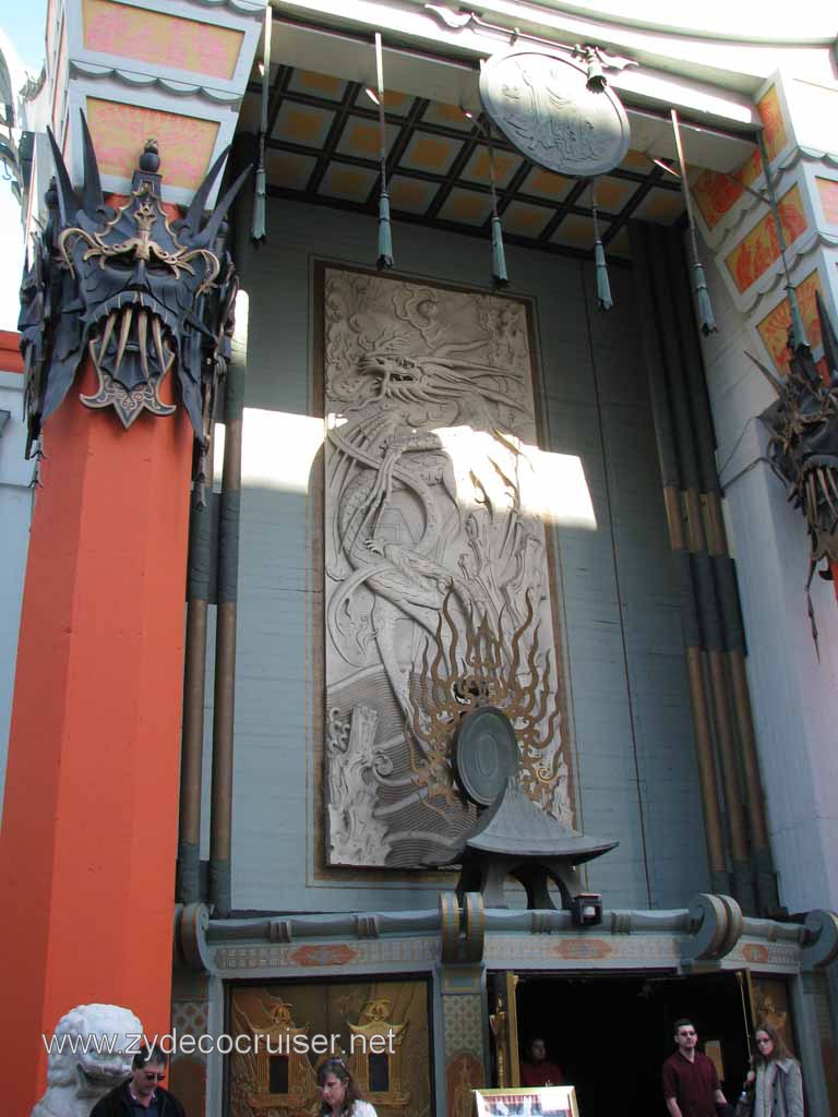 135: Carnival Pride, Long Beach, Sunseeker Hollywood/Los Angeles & the Beaches Tour: Grauman's Chinese Theatre