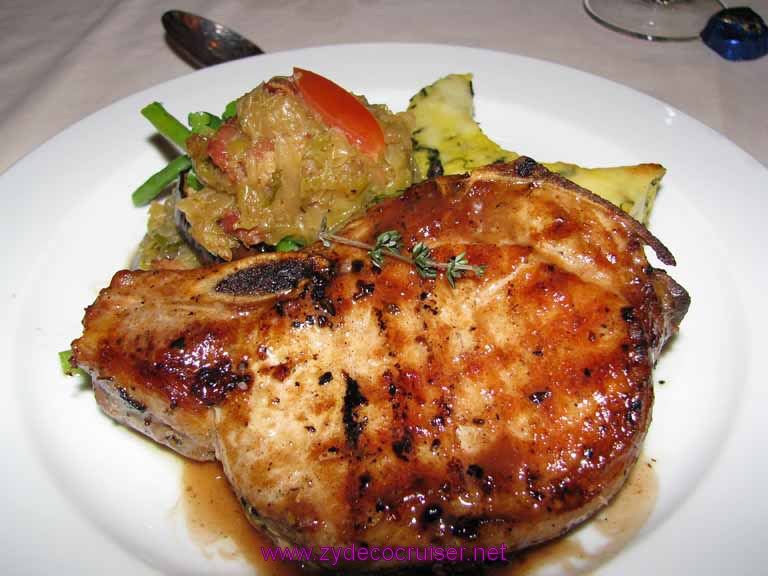 Carnival Grilled Marinated Center Cut Pork Chop - Zydecocruiser