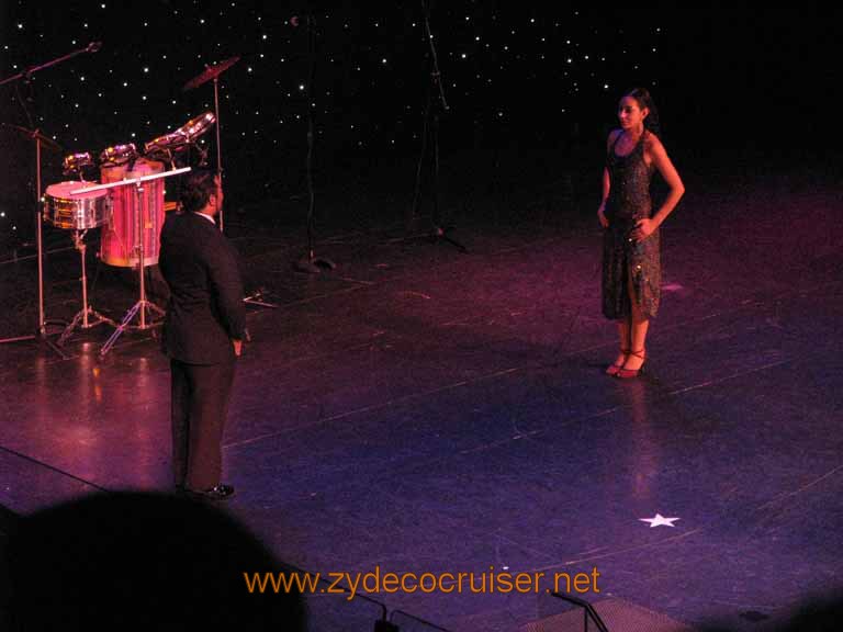 320: Carnival Splendor, South America Cruise, Buenos Aires, Welcome Aboard Argentine Folkloric Show, 
