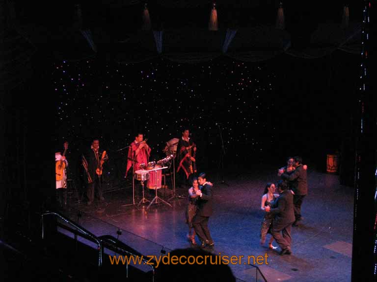 337: Carnival Splendor, South America Cruise, Buenos Aires, Welcome Aboard Argentine Folkloric Show, 