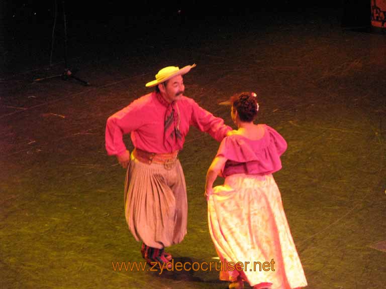 343: Carnival Splendor, South America Cruise, Buenos Aires, Welcome Aboard Argentine Folkloric Show, 