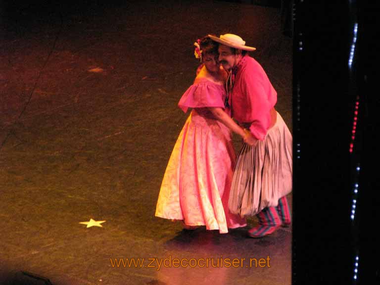 344: Carnival Splendor, South America Cruise, Buenos Aires, Welcome Aboard Argentine Folkloric Show, 