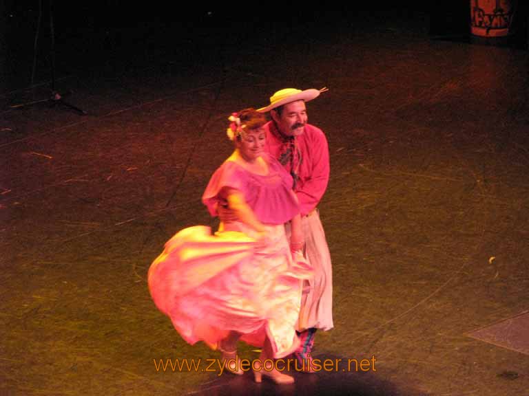 346: Carnival Splendor, South America Cruise, Buenos Aires, Welcome Aboard Argentine Folkloric Show, 