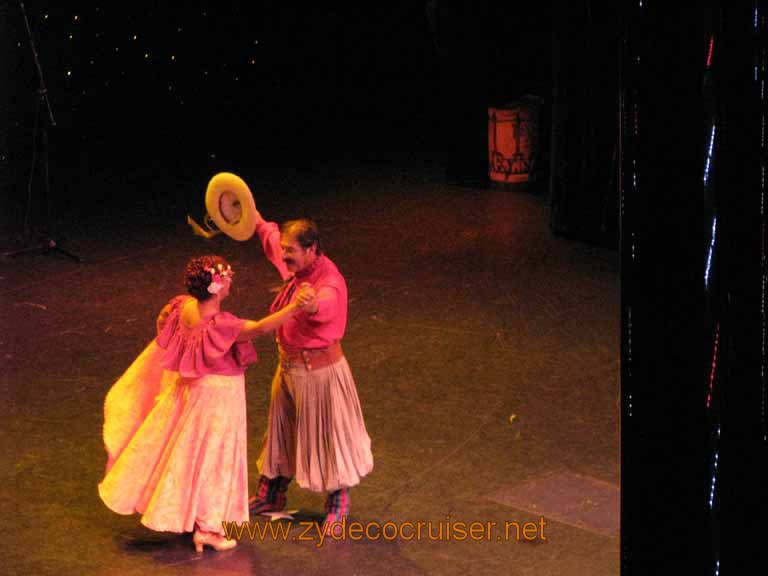 347: Carnival Splendor, South America Cruise, Buenos Aires, Welcome Aboard Argentine Folkloric Show, 