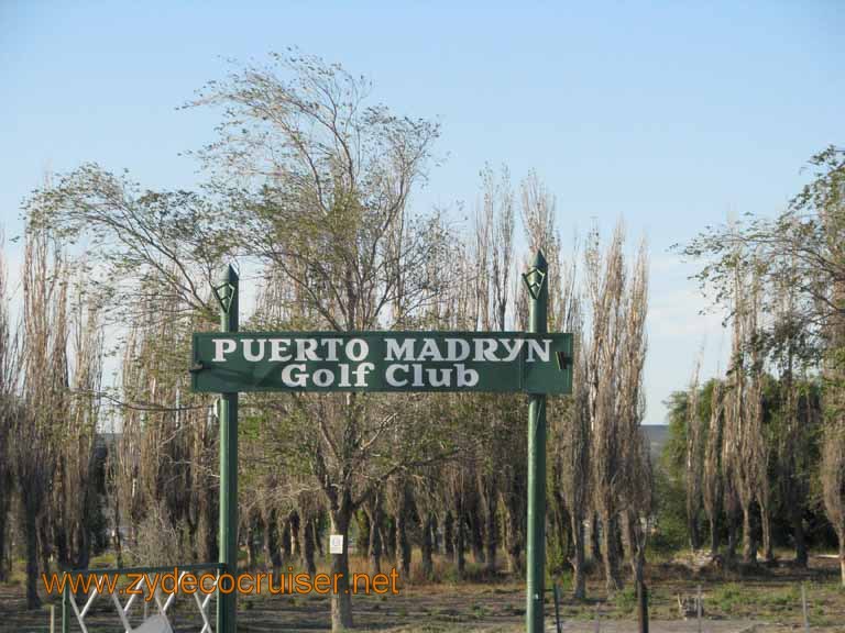 011: Carnival Splendor, Puerto Madryn, Penguins Paradise, Punta Tombo Tour - Puerto Madryn Golf club