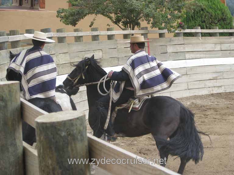203: Carnival Splendor, 2009, Valparaiso-Santiago transfer, Wine, Horses, and Santiago tour, 