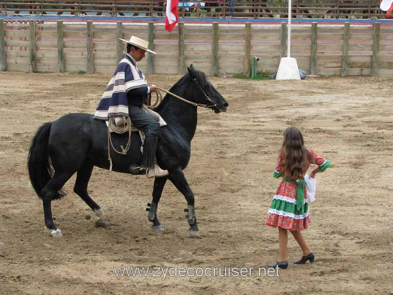 214: Carnival Splendor, 2009, Valparaiso-Santiago transfer, Wine, Horses, and Santiago tour, 