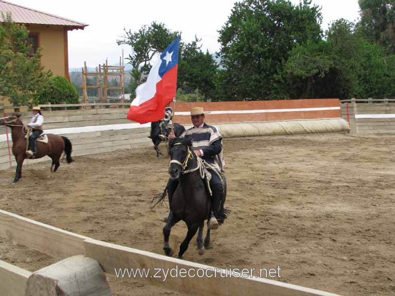231: Carnival Splendor, 2009, Valparaiso-Santiago transfer, Wine, Horses, and Santiago tour, 