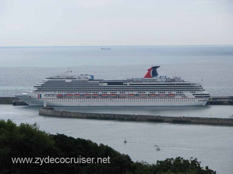 071: Carnival Splendor Inaugural Cruises, 2008, Dover, England