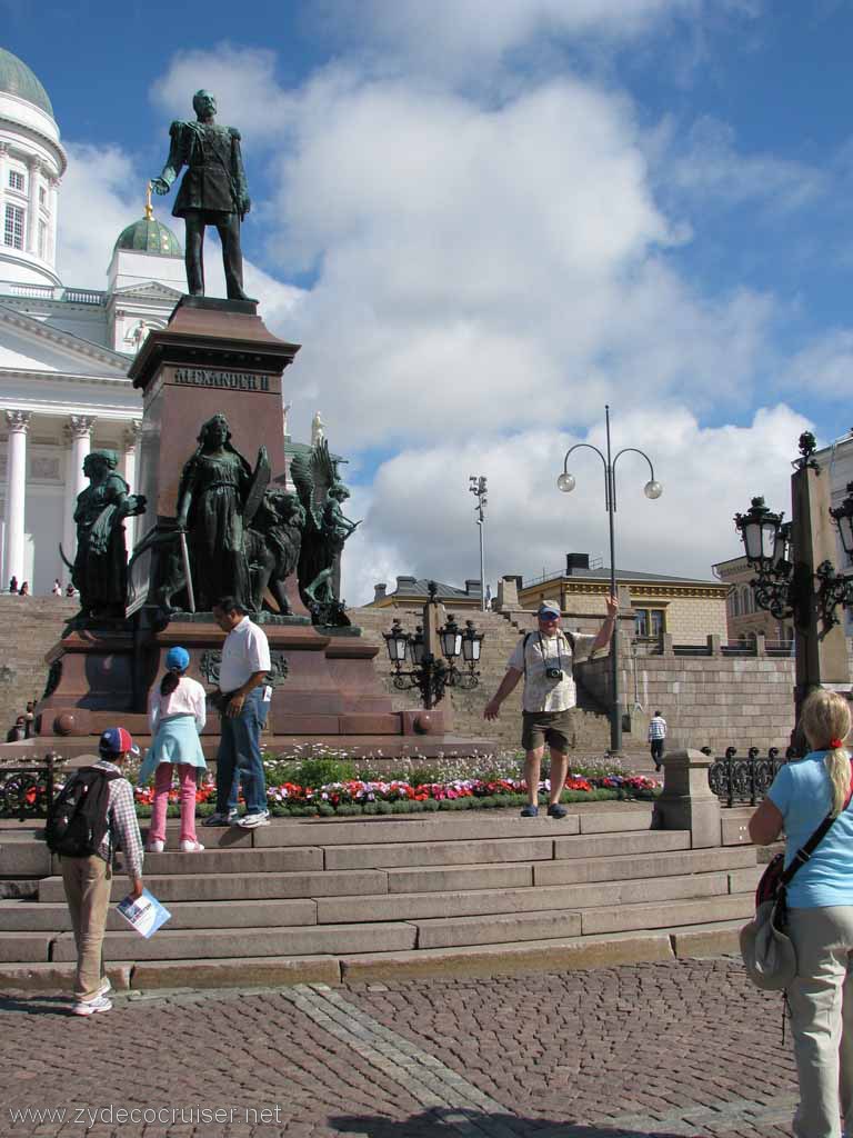 035: Carnival Splendor, Helsinki, Statue of Alexander II
